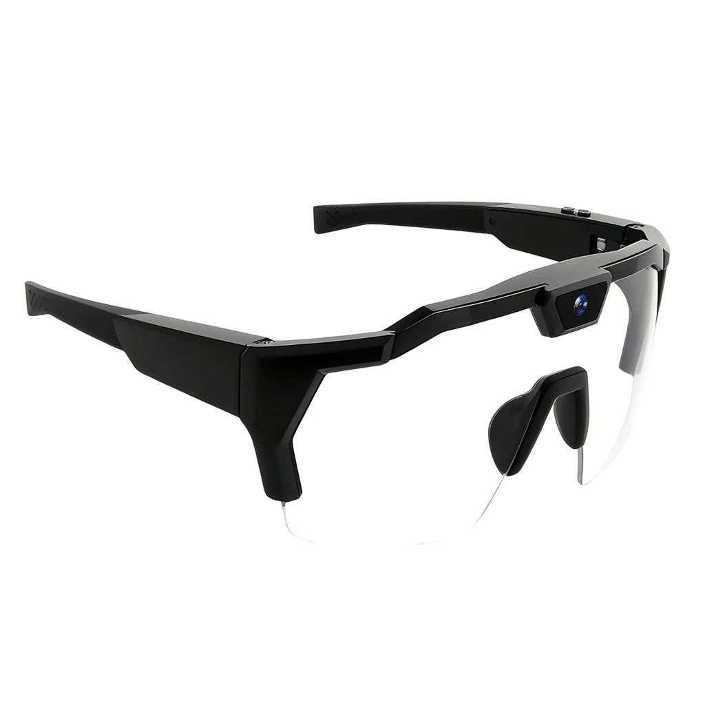 POV Sports Glasses with Camera 16GB HD 1080P Video Glasses Action Camera Sunglasses Smart Glasses for Outdoor Cycling Hiking