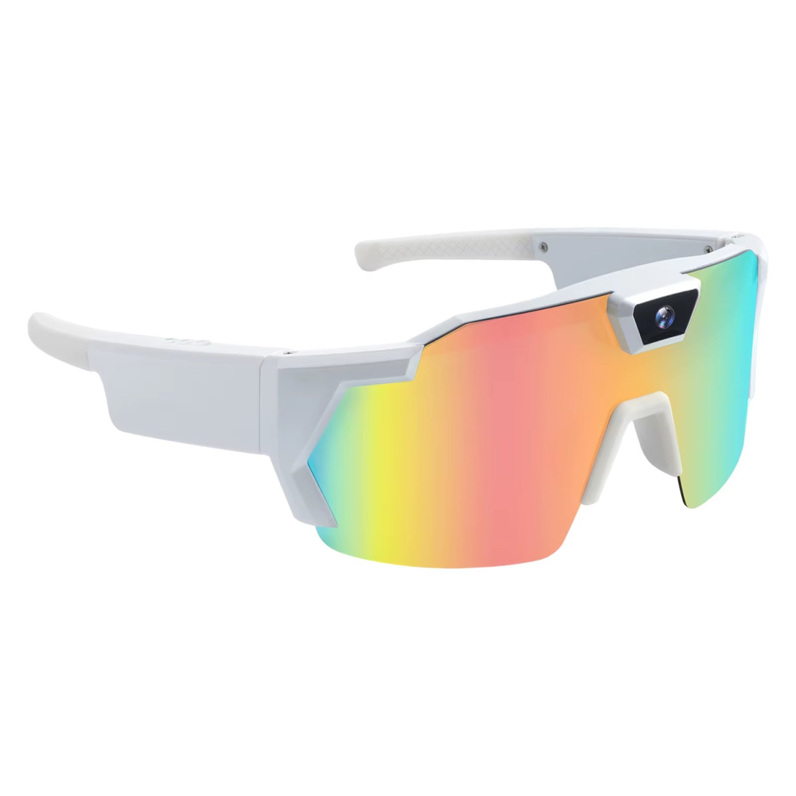 POV Sports Glasses with Camera 16GB HD 1080P Video Glasses Action Camera Sunglasses Smart Glasses for Outdoor Cycling Hiking